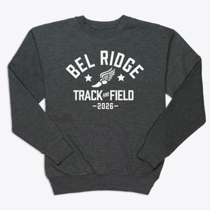 Bel Ridge Elementary School Track and Field Premium Crewneck Sweatshirt