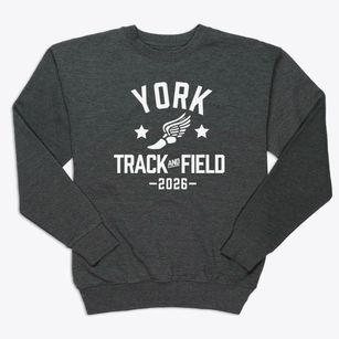 York High School Track and Field Premium Crewneck Sweatshirt