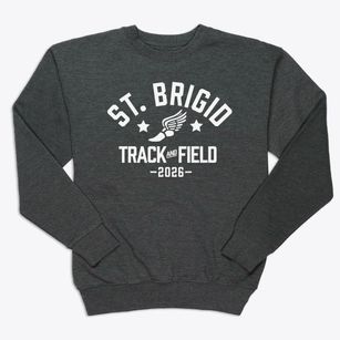 Saint Brigid School Track and Field Premium Crewneck Sweatshirt