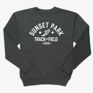 Sunset Park Elementary School Track and Field Premium Crewneck Sweatshirt