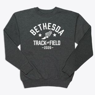 Bethesda Christian Academy Track and Field Premium Crewneck Sweatshirt