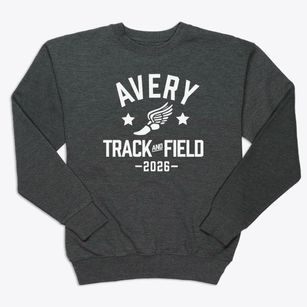 Avery County High School Track and Field Premium Crewneck Sweatshirt