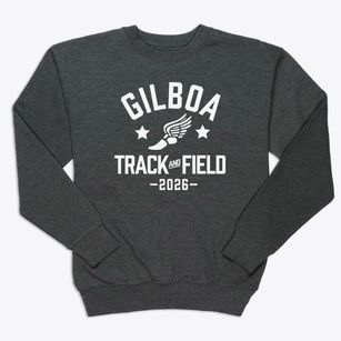 Gilboa Middle School Track and Field Premium Crewneck Sweatshirt