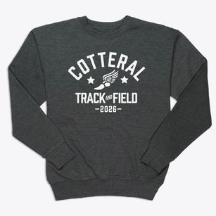 Cotteral Elementary School Track and Field Premium Crewneck Sweatshirt