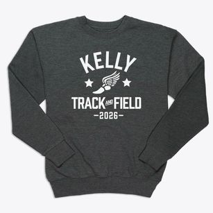 Kelly Elementary School Track and Field Premium Crewneck Sweatshirt