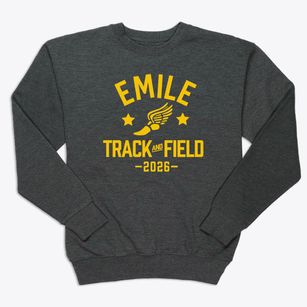 Emile Elementary School Track and Field Premium Crewneck Sweatshirt