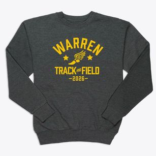 Warren Middle School Track and Field Premium Crewneck Sweatshirt