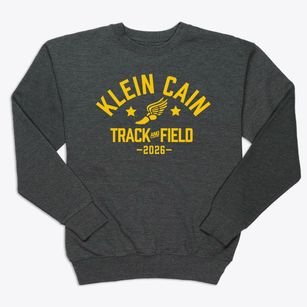 Klein Cain High School Track and Field Premium Crewneck Sweatshirt