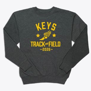 Keys Academy Track and Field Premium Crewneck Sweatshirt