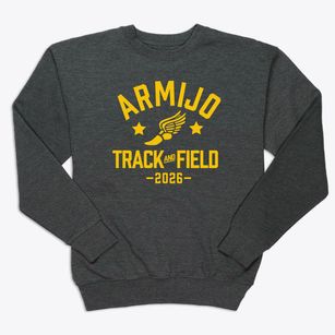 Armijo High School Track and Field Premium Crewneck Sweatshirt