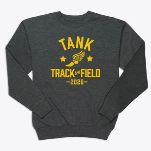 Tank Elementary School Track and Field Premium Crewneck Sweatshirt