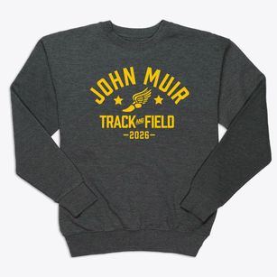 John Muir Elementary School Track and Field Premium Crewneck Sweatshirt