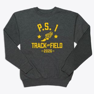 P.s. 1 Charter School Track and Field Premium Crewneck Sweatshirt