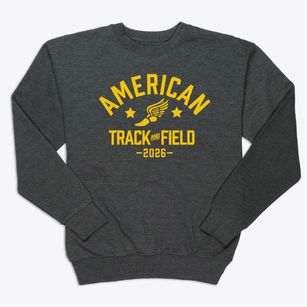 American Christian School Track and Field Premium Crewneck Sweatshirt