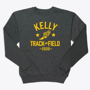 Kelly Middle School Track and Field Premium Crewneck Sweatshirt