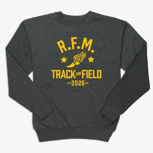 R.f.m. Christian Academy Track and Field Premium Crewneck Sweatshirt
