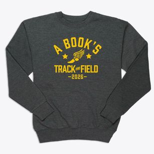 A Book's Christian Academy Track and Field Premium Crewneck Sweatshirt