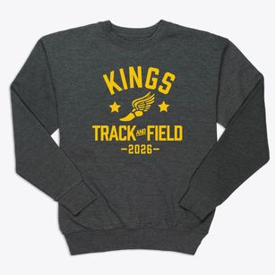 Kings Christian School Track and Field Premium Crewneck Sweatshirt