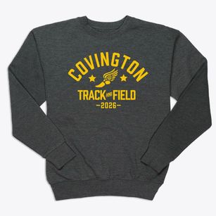 Covington Academy Track and Field Premium Crewneck Sweatshirt