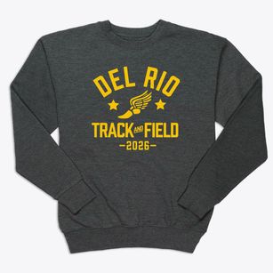 Del Rio Elementary School Track and Field Premium Crewneck Sweatshirt