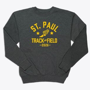 Saint Paul Lutheran Day School Track and Field Premium Crewneck Sweatshirt