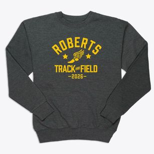 Roberts Middle School Track and Field Premium Crewneck Sweatshirt