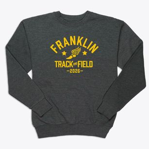 Franklin Middle School Track and Field Premium Crewneck Sweatshirt