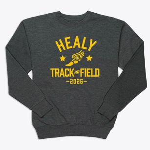 Healy Elementary School Track and Field Premium Crewneck Sweatshirt