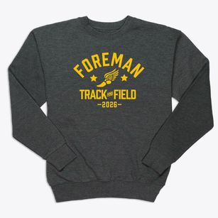 Foreman High School Track and Field Premium Crewneck Sweatshirt