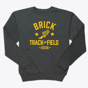 Brick Elementary School Track and Field Premium Crewneck Sweatshirt