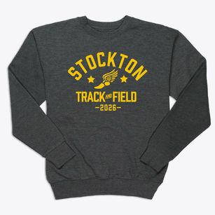 Stockton High School Track and Field Premium Crewneck Sweatshirt
