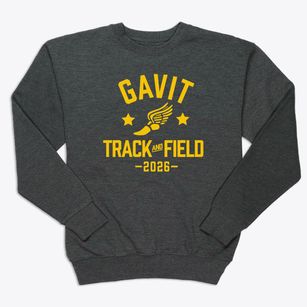 Gavit High School Track and Field Premium Crewneck Sweatshirt
