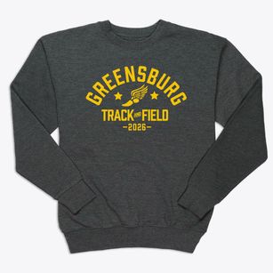 Greensburg High School Track and Field Premium Crewneck Sweatshirt
