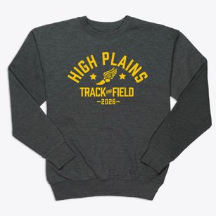 High Plains Christian School Track and Field Premium Crewneck Sweatshirt