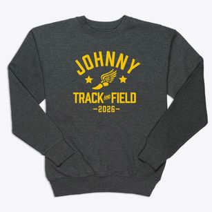 Johnny Appleseed Elementary School Track and Field Premium Crewneck Sweatshirt