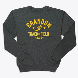 Brandon School Track and Field Premium Crewneck Sweatshirt