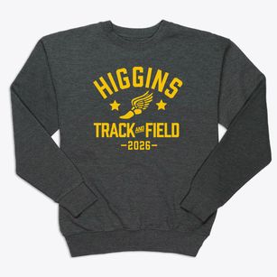Higgins Middle School Track and Field Premium Crewneck Sweatshirt