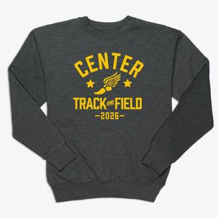 Center School Track and Field Premium Crewneck Sweatshirt