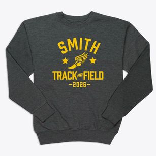 Smith College Campus School Track and Field Premium Crewneck Sweatshirt