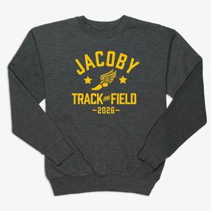 Jacoby School Of Observation Track and Field Premium Crewneck Sweatshirt