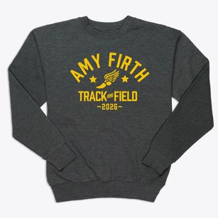 Amy Firth School Track and Field Premium Crewneck Sweatshirt