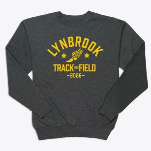 Lynbrook High School Track and Field Premium Crewneck Sweatshirt