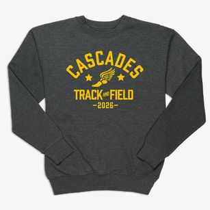 Cascades High School Track and Field Premium Crewneck Sweatshirt