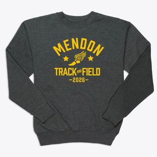 Mendon Center Elementary School Track and Field Premium Crewneck Sweatshirt