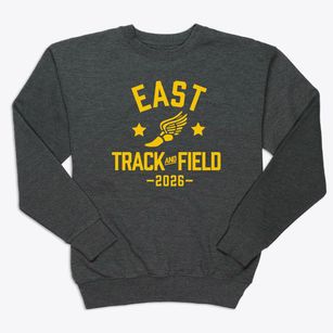 East Junior High School Track and Field Premium Crewneck Sweatshirt
