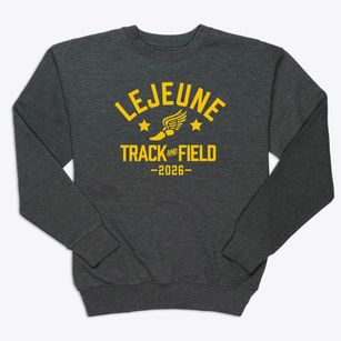 Lejeune High School Track and Field Premium Crewneck Sweatshirt