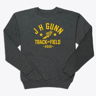 J H Gunn Elementary School Track and Field Premium Crewneck Sweatshirt