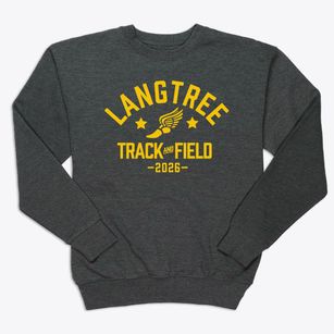 Langtree Charter Track and Field Premium Crewneck Sweatshirt