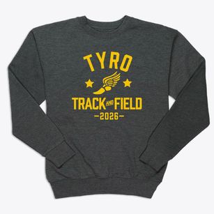 Tyro Elementary School Track and Field Premium Crewneck Sweatshirt
