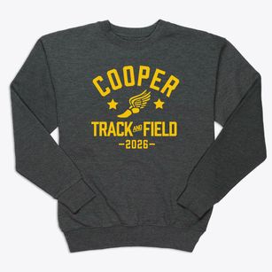 Cooper Elementary School Track and Field Premium Crewneck Sweatshirt
